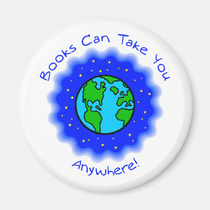 Bücher können Magnete, 2 Formen, 4 Größen mitnehme Magnet