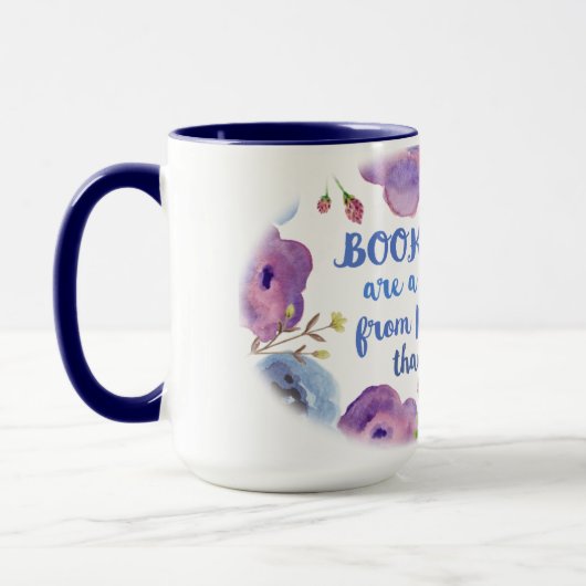 Bücher, Kunst, Schlaf Tasse (Links)