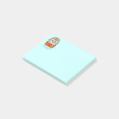 Bücher lassen Geschichte kommen lebendig Post-it Klebezettel (angewinkelt)