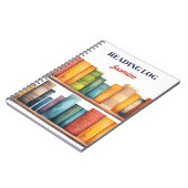 Bücher Lehrer Lesen Mit Monogramm (Linke Seite)