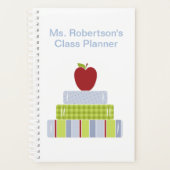 Bücher LehrerInnen Tagesplaner Planer (Vorderseite)