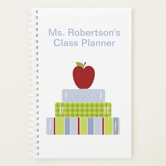 Bücher LehrerInnen Tagesplaner Planer (Vorderseite)