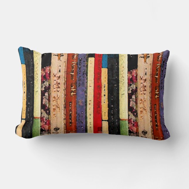 Bücher Lendenkissen (Vorderseite)