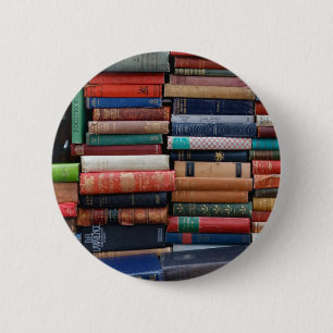 Bücher lesen alte Bücher der Liebe Button
