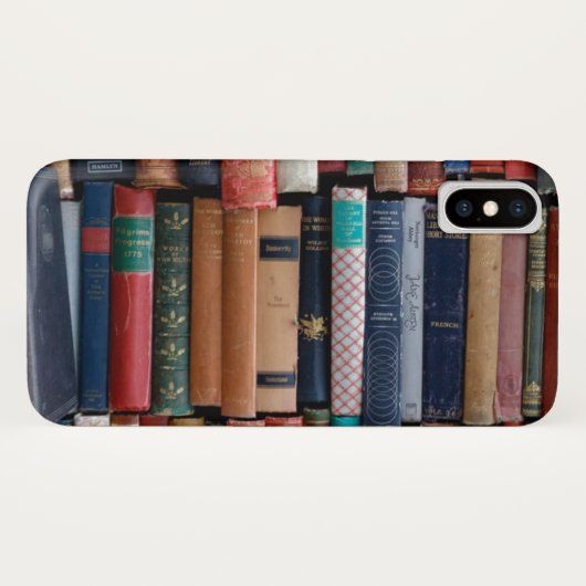 Bücher lesen alte Bücher der Liebe Case-Mate iPhone Hülle (Rückseite (Horizontal))