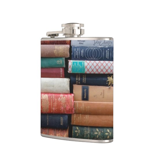 Bücher lesen alte Bücher der Liebe Flachmann (Links)