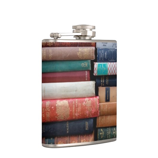 Bücher lesen alte Bücher der Liebe Flachmann (Rechts)