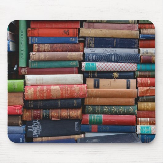 Bücher lesen alte Bücher der Liebe Mousepad (Vorne)