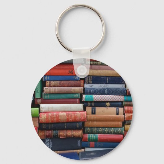 Bücher lesen alte Bücher der Liebe Schlüsselanhänger (Vorderseite)