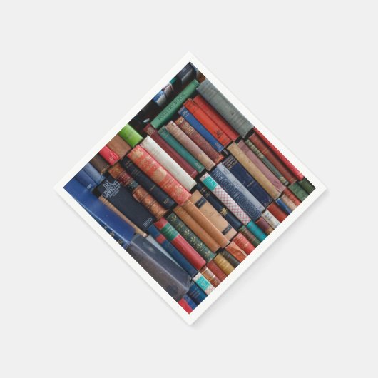 Bücher lesen alte Bücher der Liebe Serviette (Ecke)