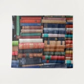 Bücher lesen alte Bücher der Liebe Wandteppich (Vorderseite (Horizontal))