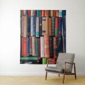 Bücher lesen alte Bücher der Liebe Wandteppich (Beispiel)