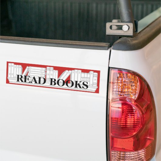 Bücher lesen autoaufkleber (Auf Lkw)