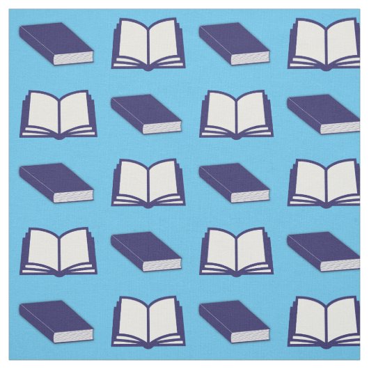 Bücher lesen Bibliothekare Schulbedarf Lehrer Stoff (Muster)