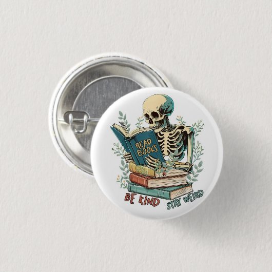 Bücher lesen button (Vorne & Hinten)