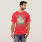 BÜCHER LESEN GETRÄNKKAFFEE T-Shirt (Vorne ganz)