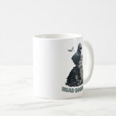 Bücher lesen, Ghost Bücher lesen Kaffeetasse (VorderseiteRechts)