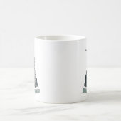 Bücher lesen, Ghost Bücher lesen Kaffeetasse (Mittel)