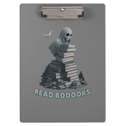 Bücher lesen, Ghost Bücher lesen Klemmbrett (Vorderseite)