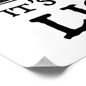 Bücher lesen ist mehr als nur ein Vergnügen Poster (Ecke)