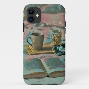 Bücher lesen, Kaffee trinken Case-Mate iPhone Hülle