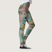 Bücher lesen, Kaffee trinken Leggings (Rechts)