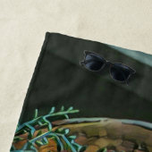 Bücher lesen, Kaffee trinken Strandtuch (Beispiel)