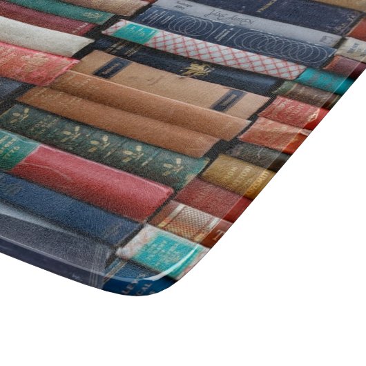 Bücher lesen Liebe Alte Bücher Schneidebrett (Ecke)