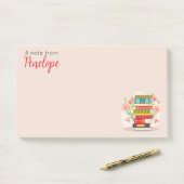 Bücher & Lesen Post-it Klebezettel (Auf Schreibtisch)