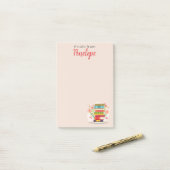 Bücher & Lesen Post-it Klebezettel (Auf Schreibtisch)