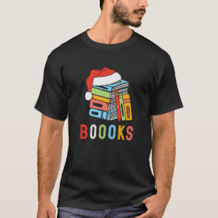 Bücher Lesen Retro Librarian Weihnachten Weihnacht T-Shirt