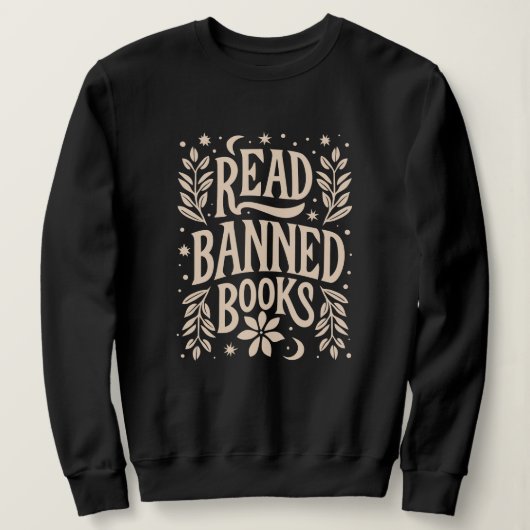 Bücher lesen sweatshirt (Design vorne)