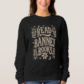 Bücher lesen sweatshirt (Vorderseite)