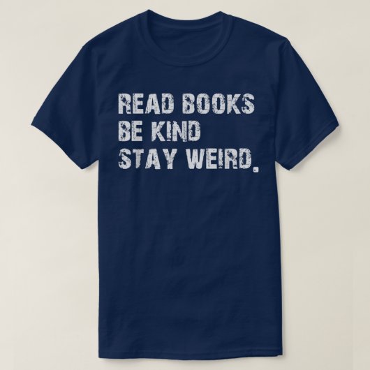 Bücher lesen T-Shirt (Design vorne)