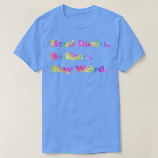Bücher lesen T-Shirt (Design vorne)