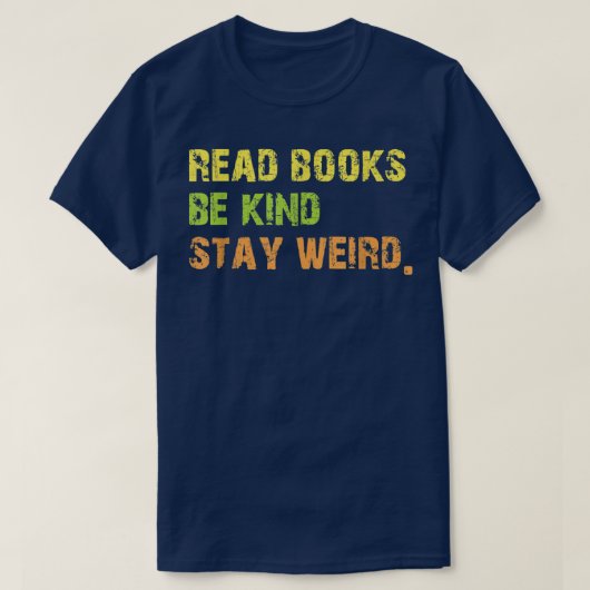 Bücher lesen T-Shirt (Design vorne)