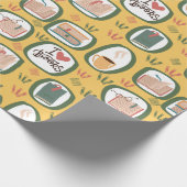 Bücher lesen Umschlagpapier Geschenkpapier (Ecke)
