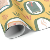 Bücher lesen Umschlagpapier Geschenkpapier (Rolleneckpunkt)