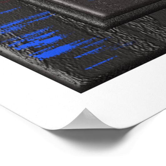 Bücher - Lesposter Poster (Ecke)