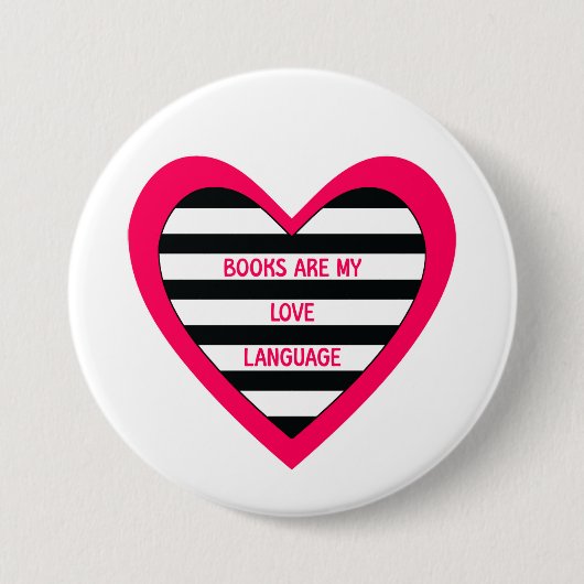 Bücher Liebessprache Button (Vorderseite)
