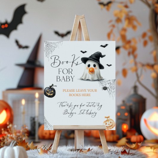 Bücher Little Boo Baby Dusche Halloween Poster