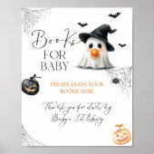 Bücher Little Boo Baby Dusche Halloween Poster (Vorne)