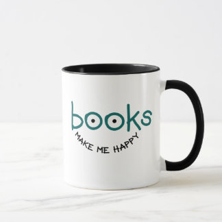 Bücher machen mich glücklich Tasse