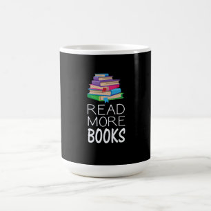 Bücher - Mehr Bücher lesen Kaffeetasse