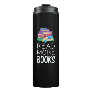 Bücher - Mehr Bücher lesen Thermosbecher
