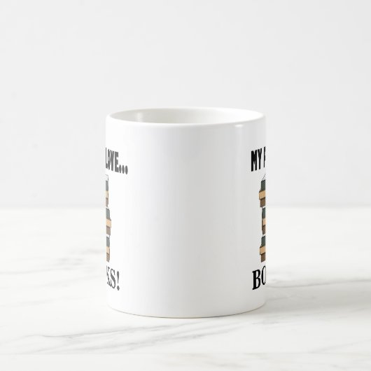 Bücher meiner ersten Liebe Kaffeetasse (Mittel)