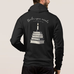 Bücher mit offenen Minds - Lehrer entzünden den We Hoodie
