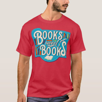 Bücher mit süßen Büchern T-Shirt