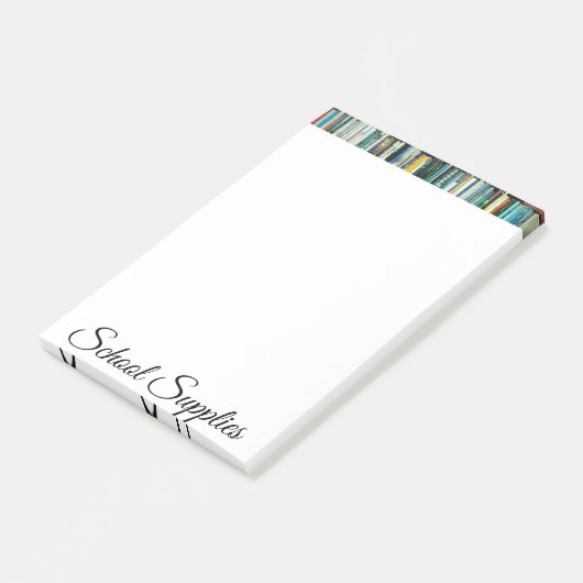 Bücher nach dem Kauf Post-it Klebezettel (angewinkelt)