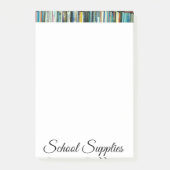 Bücher nach dem Kauf Post-it Klebezettel (Vorderseite)